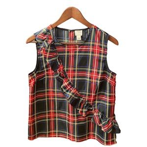 J Crew plaid top